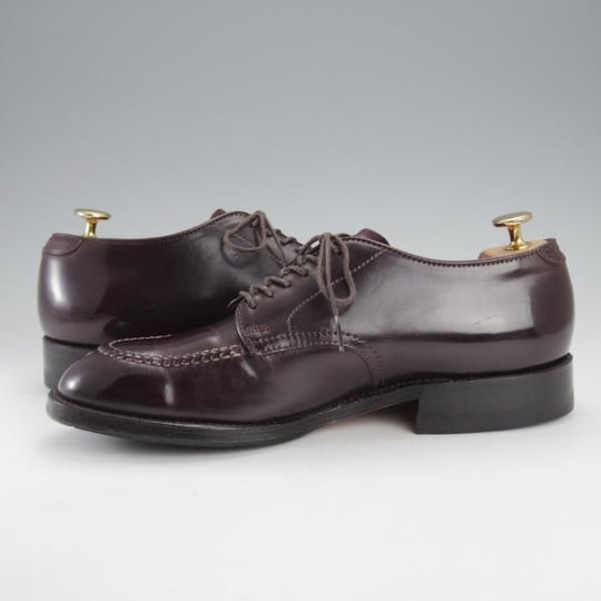 極美品★オールデン 7.5D【現行定価17万円程度★コードバン仕様/モディファイドラスト】N6442/Uチップ/赤茶/#8/メンズ/Alden★j192