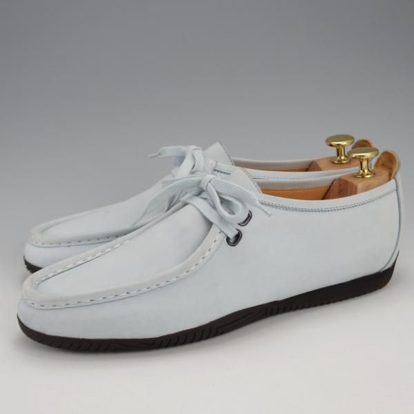 HERMES/エルメス SIZE 40【モカシン/ライトブルー】 | 高級中古革靴の