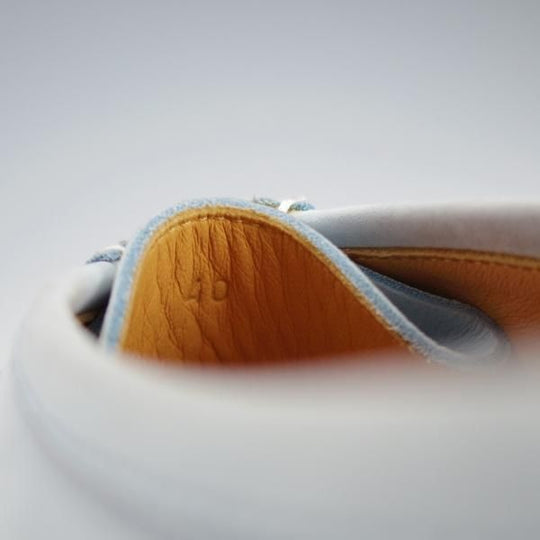 極上★(伊製)HERMES/エルメス SIZE 40【★モカシン/ライトブルー】ヌバック/メンズ★j193