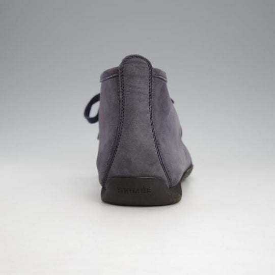 極上★(伊製)HERMES/エルメス SIZE 40【★モカシンブーツ/紺】ヌバック/メンズ★j194