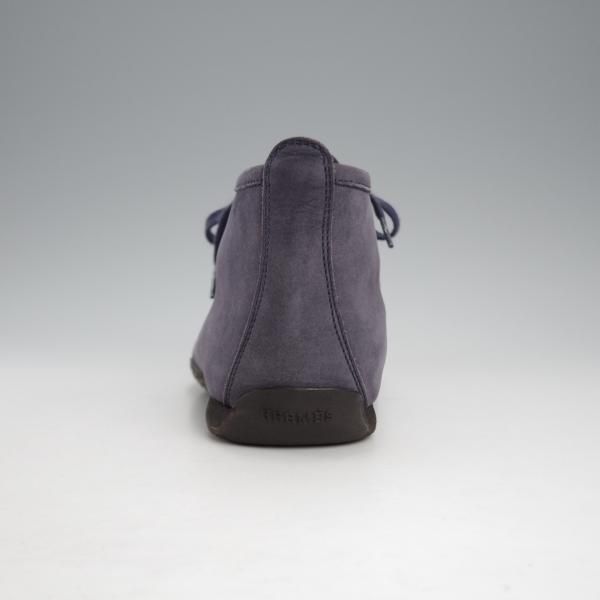 極上★(伊製)HERMES/エルメス SIZE 40【★モカシンブーツ/紺】ヌバック/メンズ★j194