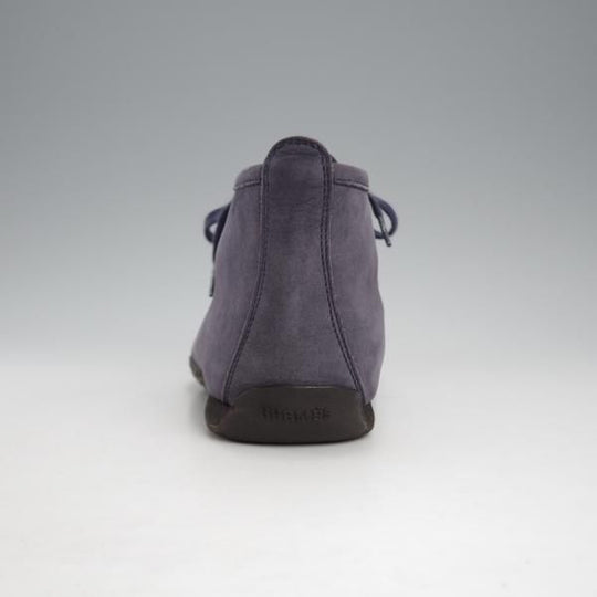 極上★(伊製)HERMES/エルメス SIZE 40【★モカシンブーツ/紺】ヌバック/メンズ★j194