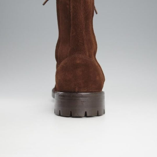 極上★トリッカーズ SIZE 7【コマンドソール仕様★M6870/ロガーブーツ】レースアップブーツ/スエード/濃茶/Tricker's★j195
