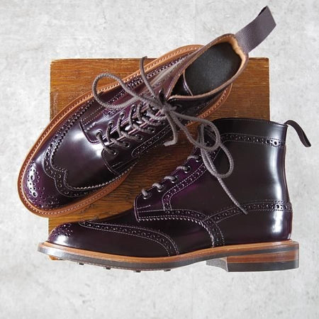 未使用★トリッカーズ SIZE 6.5【モデル定価￥104,500-★ダイナイトソール仕様/STOW】ストウ/5634/カントリーブーツ/Tricker's★j196