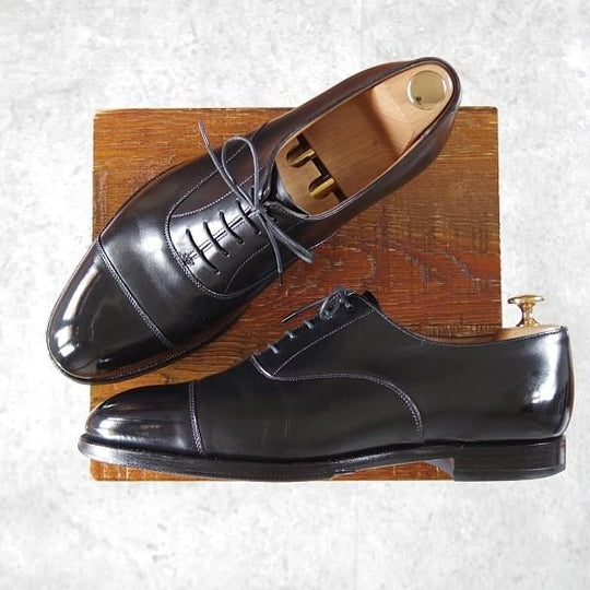 極上★クロケット&ジョーンズ 9E【定価￥84,700-★マスターロイド/WHITEHALL】ハンドグレード/ストレートチップ/黒/Crockett&Jones★j200