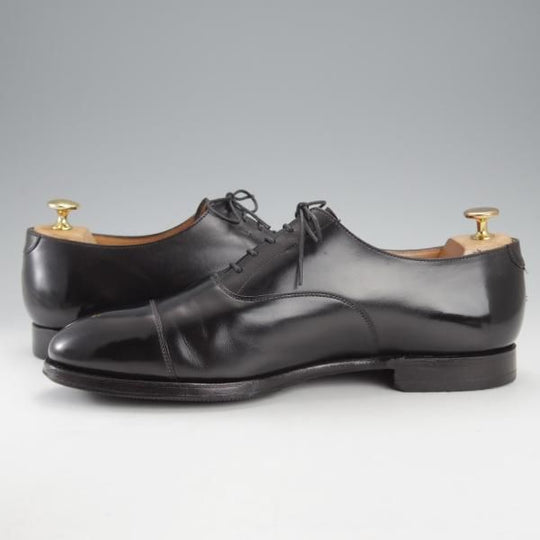 極上★クロケット&ジョーンズ 9E【定価￥84,700-★マスターロイド/WHITEHALL】ハンドグレード/ストレートチップ/黒/Crockett&Jones★j200