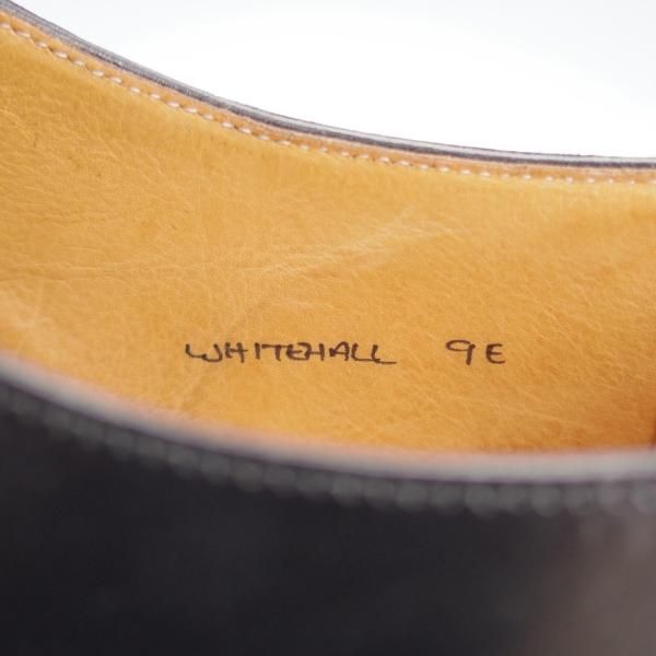 極上★クロケット&ジョーンズ 9E【定価￥84,700-★マスターロイド/WHITEHALL】ハンドグレード/ストレートチップ/黒/Crockett&Jones★j200
