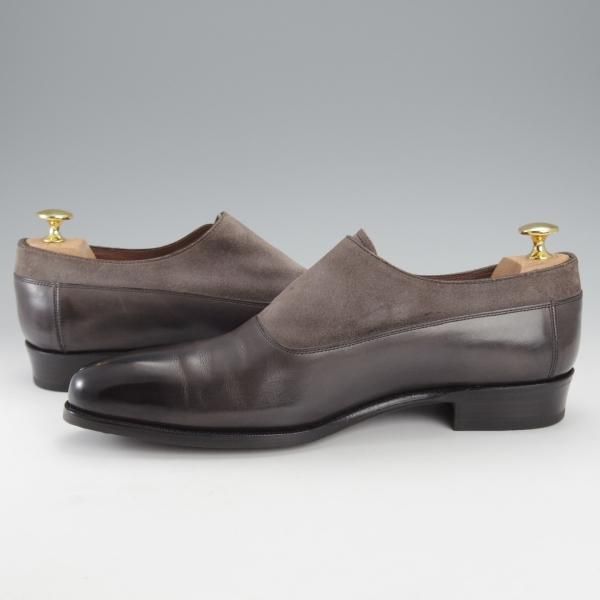 極上★カルロス・サントス UK6程度【グッドイヤーウェルテッド製法★トレーディングポスト取扱/サイドモンク】コンビ/Carlos Santos★j201