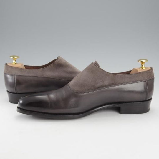 極上★カルロス・サントス UK6程度【グッドイヤーウェルテッド製法★トレーディングポスト取扱/サイドモンク】コンビ/Carlos Santos★j201