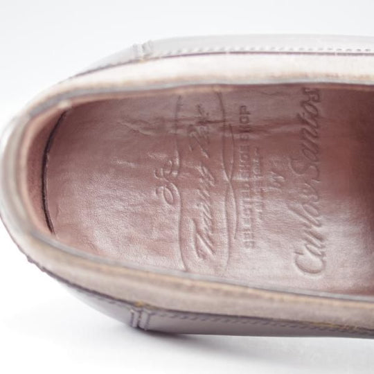 極上★カルロス・サントス UK6程度【グッドイヤーウェルテッド製法★トレーディングポスト取扱/サイドモンク】コンビ/Carlos Santos★j201