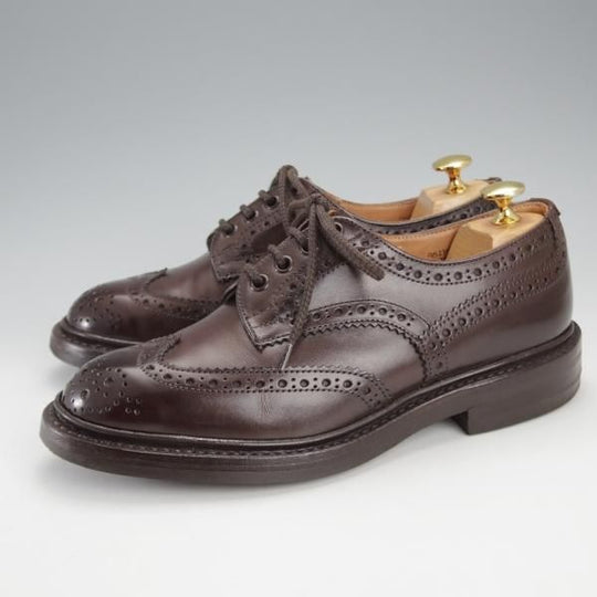 極上★トリッカーズ SIZE 5【定価￥102,300-★ダイナイトソール/BOURTON/バートン】5633/カントリーシューズ/濃茶/Tricker's★j202