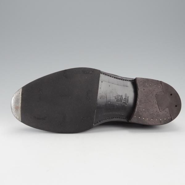 極美品★オールデン 6.5D【現行定価17万円程度★コードバン/6845/フルストラップ】アバディーンラスト/コインローファー/黒/Alden★j203