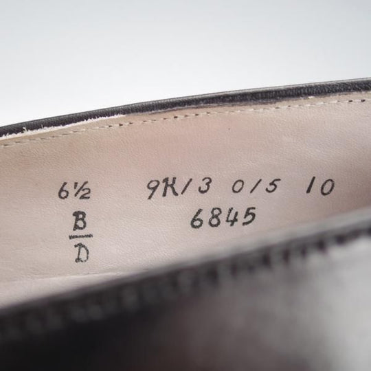 極美品★オールデン 6.5D【現行定価17万円程度★コードバン/6845/フルストラップ】アバディーンラスト/コインローファー/黒/Alden★j203