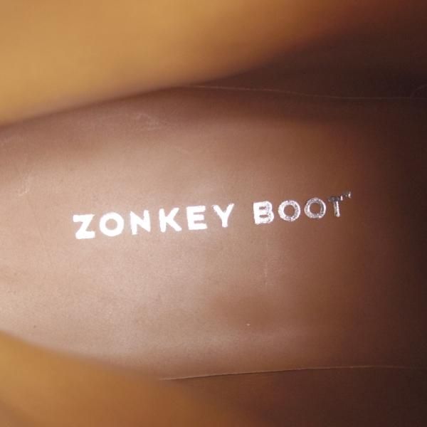未使用★(東欧)ゾンキー・ブーツ SIZE 7【定価￥154,440-★(伊)F.LLIジャコメッティ製/ジョッパーブーツ】ZB034/カーフ/濃茶★j204