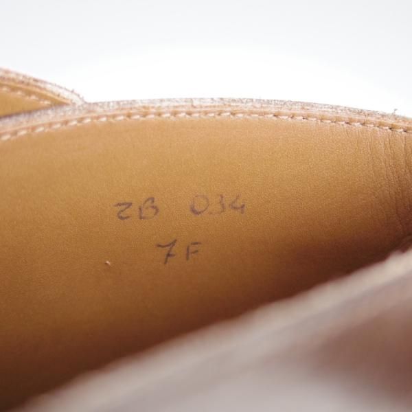 未使用★(東欧)ゾンキー・ブーツ SIZE 7【定価￥154,440-★(伊)F.LLIジャコメッティ製/ジョッパーブーツ】ZB034/カーフ/濃茶★j204