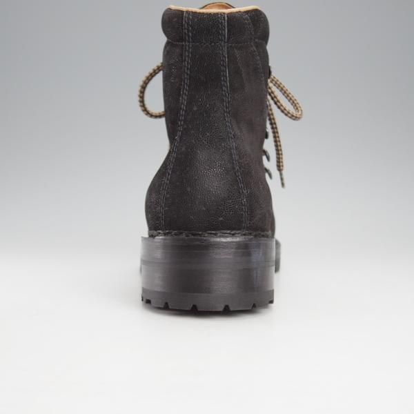 未使用★(伊)F.LLIジャコメッティ SIZE 41【定価￥209,000-★象革/エレファントレザー/マルモラーダ】FG105/ブーツ/黒/Giacometti★j205