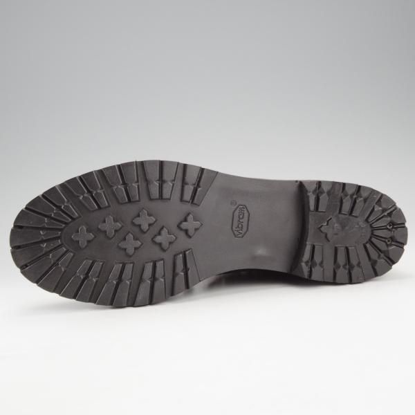 未使用★(伊)F.LLIジャコメッティ SIZE 41【定価￥209,000-★象革/エレファントレザー/マルモラーダ】FG105/ブーツ/黒/Giacometti★j205