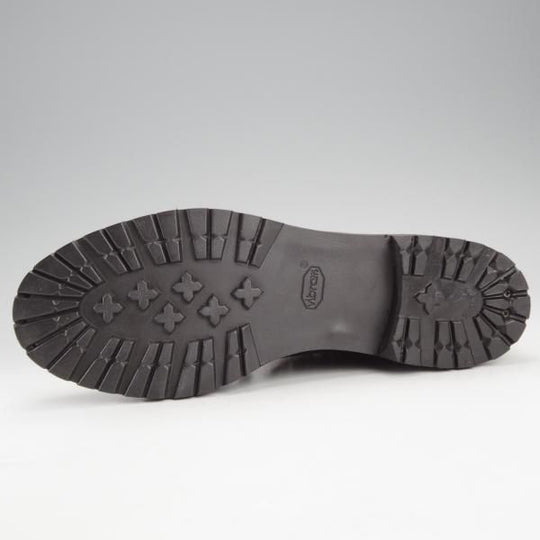 未使用★(伊)F.LLIジャコメッティ SIZE 41【定価￥209,000-★象革/エレファントレザー/マルモラーダ】FG105/ブーツ/黒/Giacometti★j205