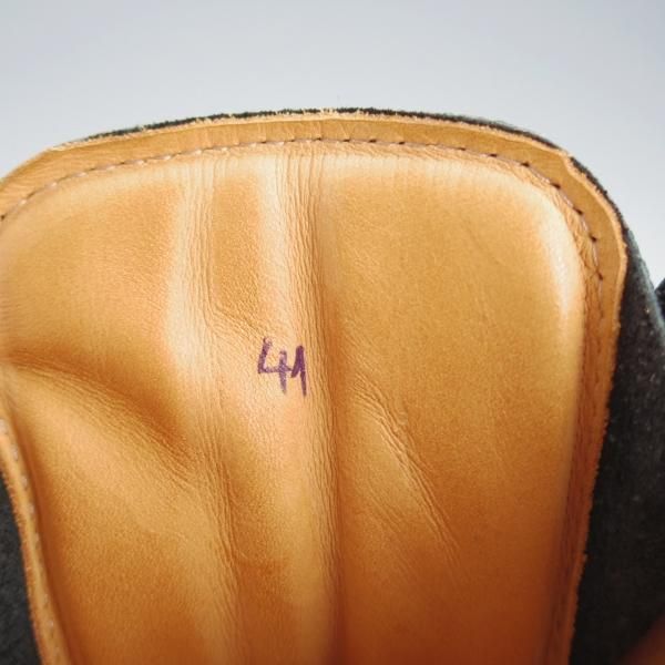 未使用★(伊)F.LLIジャコメッティ SIZE 41【定価￥209,000-★象革/エレファントレザー/マルモラーダ】FG105/ブーツ/黒/Giacometti★j205