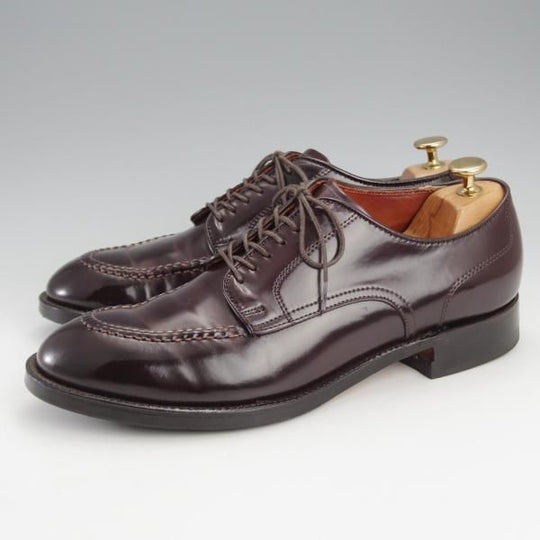 ★オールデン 8D【定価￥187,000-★コードバン仕様/モディファイドラスト】54038/Uモック/モックトゥOX/#8/赤茶/Alden★j207