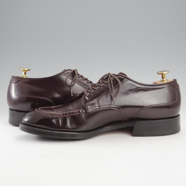 ★オールデン 8D【定価￥187,000-★コードバン仕様/モディファイドラスト】54038/Uモック/モックトゥOX/#8/赤茶/Alden★j207