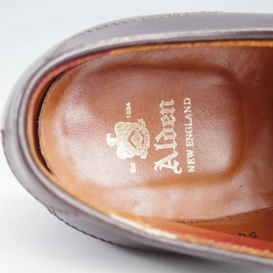 ★オールデン 8D【定価￥187,000-★コードバン仕様/モディファイドラスト】54038/Uモック/モックトゥOX/#8/赤茶/Alden★j207