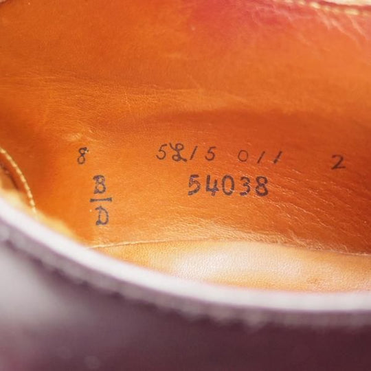 ★オールデン 8D【定価￥187,000-★コードバン仕様/モディファイドラスト】54038/Uモック/モックトゥOX/#8/赤茶/Alden★j207