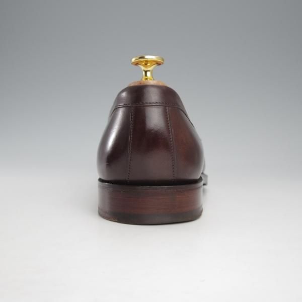 極上★(英)チーニー 7F【定価￥82,500-★HUDSON/ハドソン】5203ラスト/コインローファー/カーフ/MOCHA/濃茶/メンズ/CHEANEY★j208