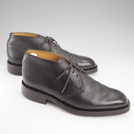 極上★トリッカーズ SIZE 6.5【ダイナイトソール仕様★チャッカブーツ/M6281】グレインレザー/黒/メンズ/Tricker's★j209