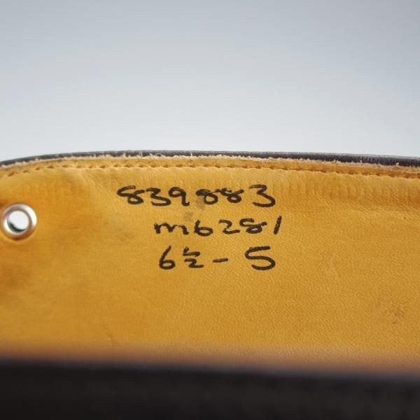 極上★トリッカーズ SIZE 6.5【ダイナイトソール仕様★チャッカブーツ/M6281】グレインレザー/黒/メンズ/Tricker's★j209