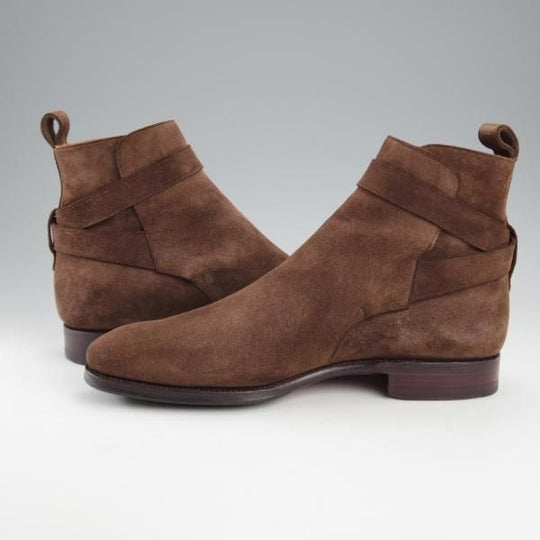 極上★(スペイン製)カルミナ SIZE 6.5【モデル定価￥83,600-★トレーディングポスト別注/ジョッパーブーツ】865/濃茶/CARMINA★j212