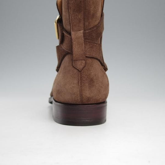 極上★(スペイン製)カルミナ SIZE 6.5【モデル定価￥83,600-★トレーディングポスト別注/ジョッパーブーツ】865/濃茶/CARMINA★j212