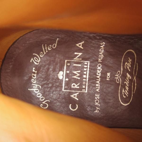 極上★(スペイン製)カルミナ SIZE 6.5【モデル定価￥83,600-★トレーディングポスト別注/ジョッパーブーツ】865/濃茶/CARMINA★j212