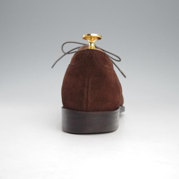 極上★ホール&マークス SIZE 7【ダイナイトソール仕様★Uチップ/Gloves】スエード/濃茶/メンズ/Hall&marks★j214