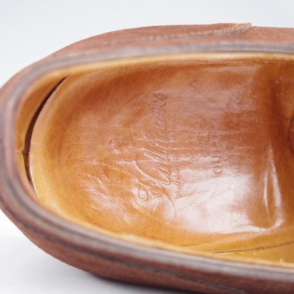 極上★ホール&マークス SIZE 7【ダイナイトソール仕様★Uチップ/Gloves】スエード/濃茶/メンズ/Hall&marks★j214