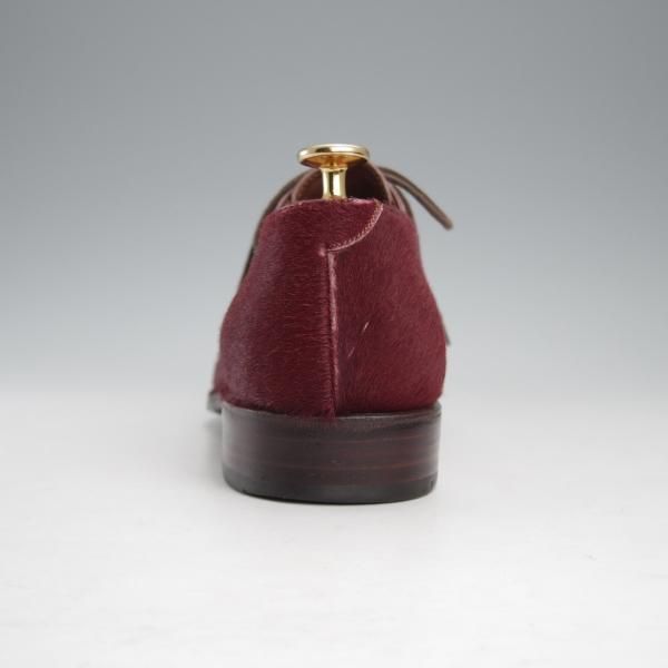 ★(スペイン製)カルミナ UK6.5程度【貴重★ハラコ仕様/トレーディングポスト別注】732/ストレートチップ/Trading Post/CARMINA★j216