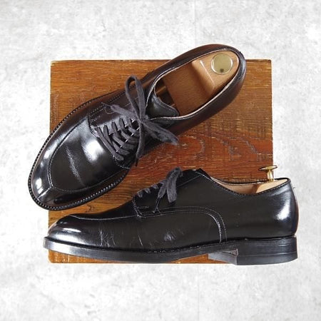 極上★オールデン 7D【定価￥114,400-★モディファイドラスト/Vチップ】54411/カーフ/黒/メンズ/Alden★j217