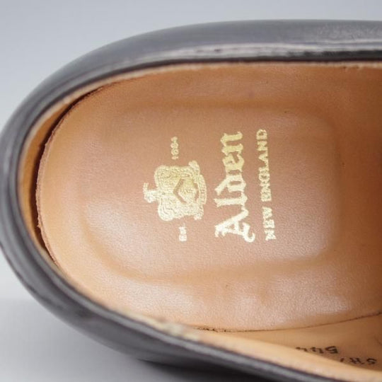 極上★オールデン 7D【定価￥114,400-★モディファイドラスト/Vチップ】54411/カーフ/黒/メンズ/Alden★j217