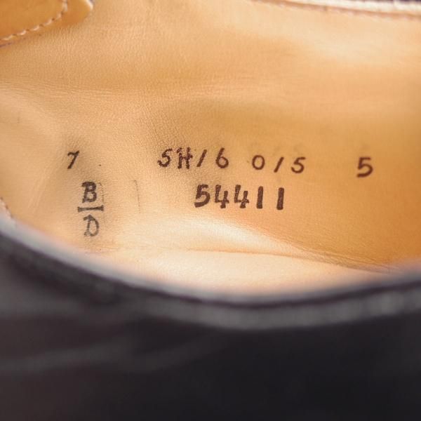 極上★オールデン 7D【定価￥114,400-★モディファイドラスト/Vチップ】54411/カーフ/黒/メンズ/Alden★j217