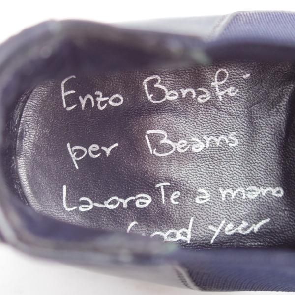 ★(伊)エンツォ・ボナフェ SIZE 6【定価￥143,000-★ビームスF別注/CARY GRANT2】ケーリーグラント/サイドゴアブーツ/Enzo Bonafe★j218