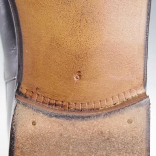 ★(伊)エンツォ・ボナフェ SIZE 6【定価￥143,000-★ビームスF別注/CARY GRANT2】ケーリーグラント/サイドゴアブーツ/Enzo Bonafe★j218