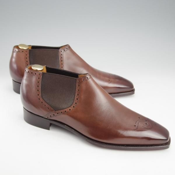 新品 ガジアーノ＆ガーリング ジョッパーブーツ6.5E ＃DG70 ガジアーノ&ガーリング 6.5E【Montand 2/サイドゴアブーツ/茶】 | 高級