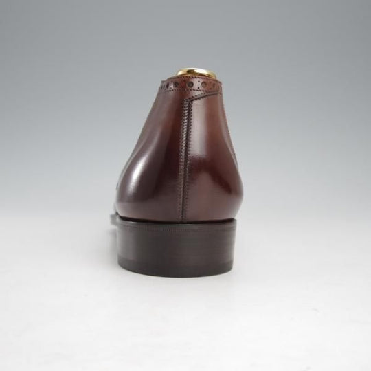 未使用★(英)ガジアーノ&ガーリング 6.5E【定価￥231,000-★Montand 2/サイドゴアブーツ】TG73ラスト/カーフ/濃茶/GAZIANO&GIRLING★j219