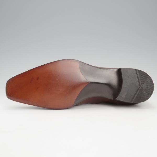 未使用★(英)ガジアーノ&ガーリング 6.5E【定価￥231,000-★Montand 2/サイドゴアブーツ】TG73ラスト/カーフ/濃茶/GAZIANO&GIRLING★j219