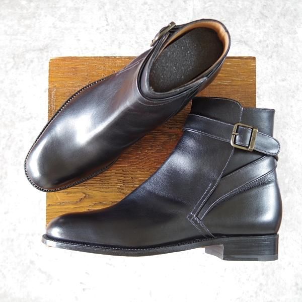 【美品】jm weston 722 ジョッパーブーツ　ブラック　6E ジョッパーブーツ ブラック
