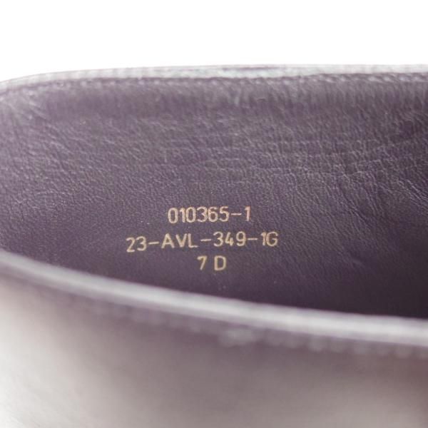 未使用★J.M.ウエストン 7D【定価￥159,500-★ブーツ版ハーフハント/349】23ラスト/ボックスカーフ/黒/Weston/ウェストン★j221
