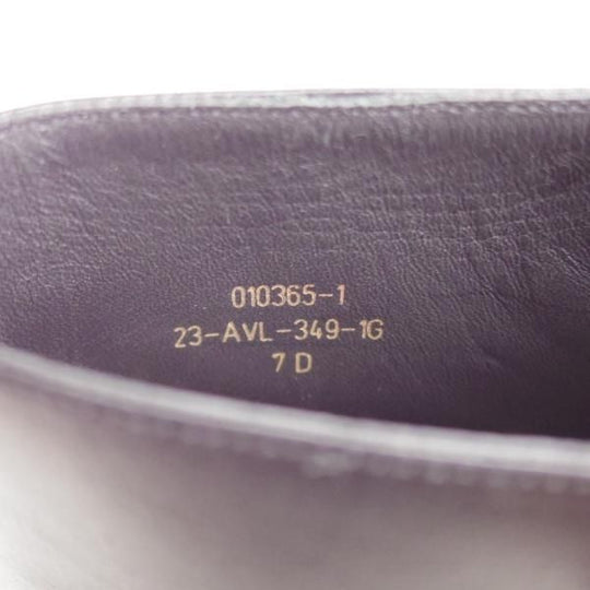 未使用★J.M.ウエストン 7D【定価￥159,500-★ブーツ版ハーフハント/349】23ラスト/ボックスカーフ/黒/Weston/ウェストン★j221