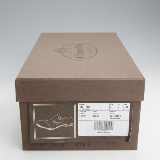 極美品★チャーチ 70G/UK7【定価￥181,500-★デトロイト/DETROIT/ダブルモンク】136ラスト/カーフ/黒/メンズ/Church's★j222