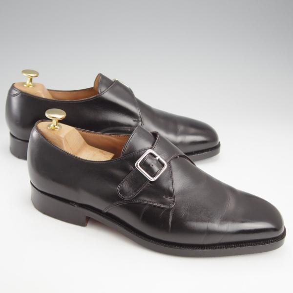 トリッカーズ TRICKER'S モンクストラップ UK8 premiumone_trickers-6141-black