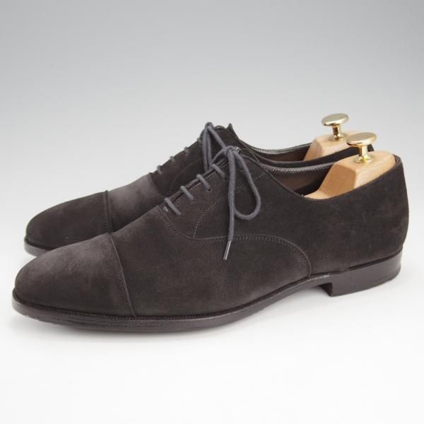 極上★クロケット&ジョーンズ 7.5E【ハンドグレードライン★AUDLEY 3/オードリー】367ラスト/ストレートチップ/黒/Crockett&Jones★j225